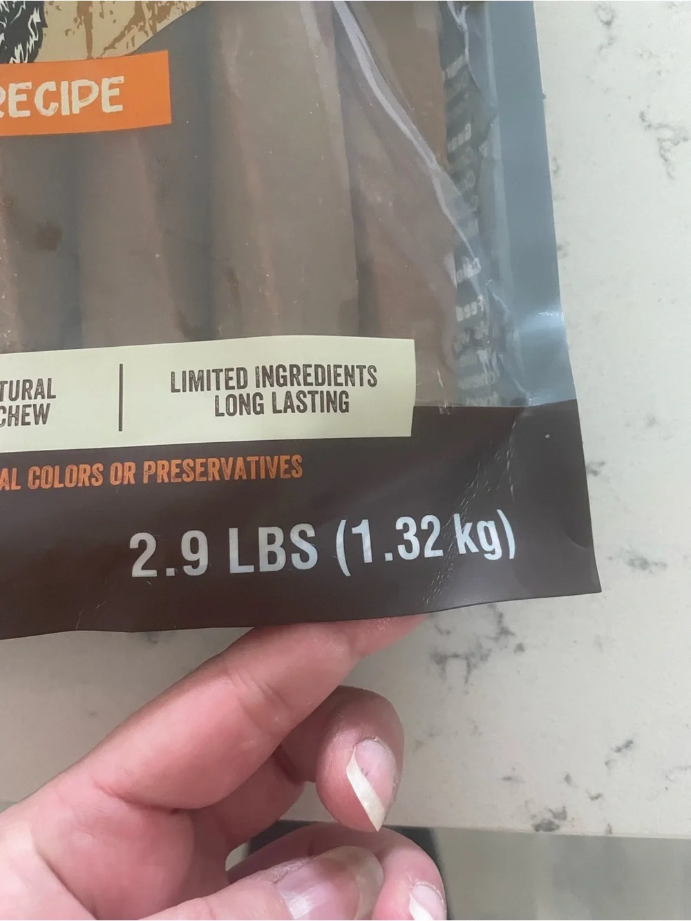 Wild Chews Venison Recipe Dog Chews - Brown